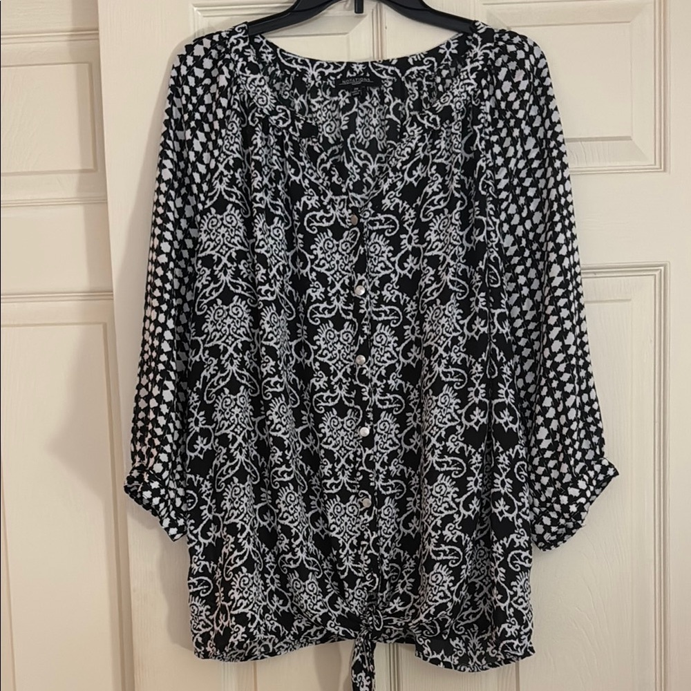 Notations blouse